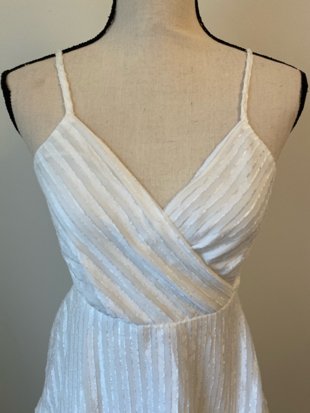 Lulus White Tiered V-Neck Spaghetti Strap Dress - Picture 6 of 13